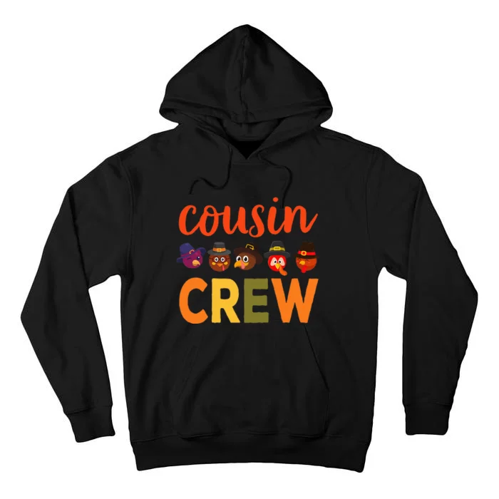 Cousin Crew Thanksgiving Tall Hoodie