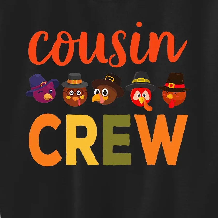 Cousin Crew Thanksgiving Kids Sweatshirt