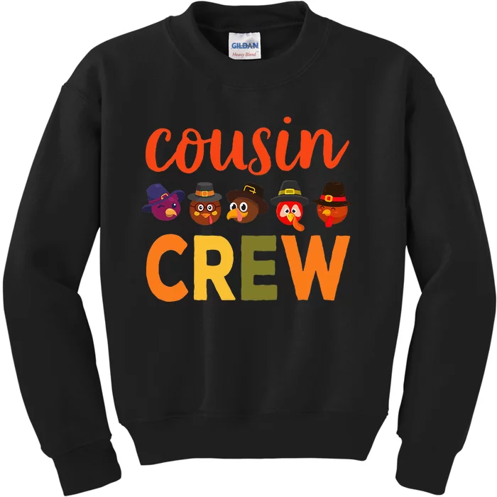 Cousin Crew Thanksgiving Kids Sweatshirt