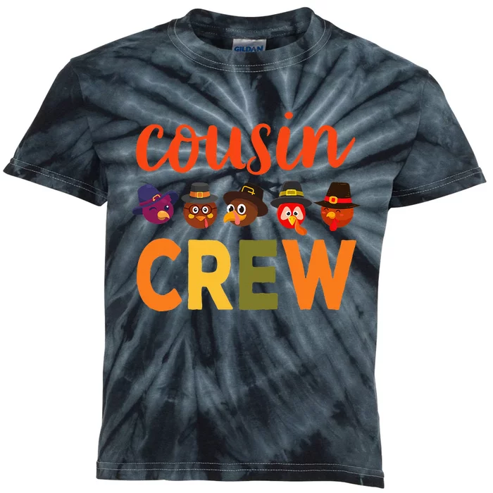 Cousin Crew Thanksgiving Kids Tie-Dye T-Shirt