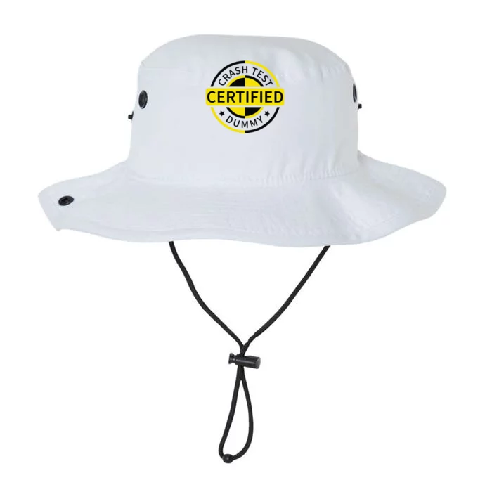 Certified Crash Test Dummy Funny Injury For Injured Friend Legacy Cool Fit Booney Bucket Hat