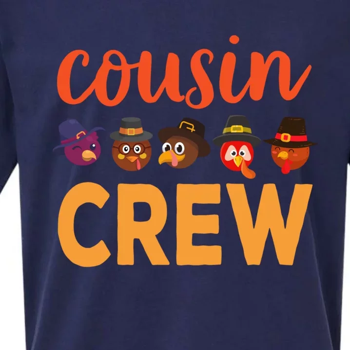 Cousins Crew Thanksgiving Gift Gift Sueded Cloud Jersey T-Shirt