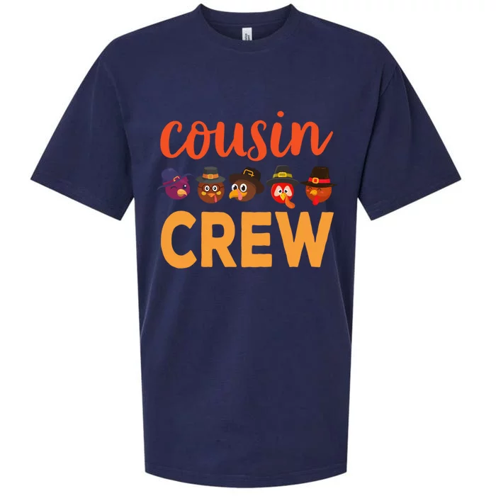 Cousins Crew Thanksgiving Gift Gift Sueded Cloud Jersey T-Shirt