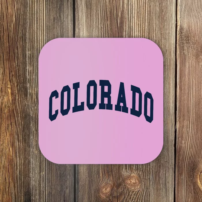 Colorado Co Throwback Design Classic Coaster