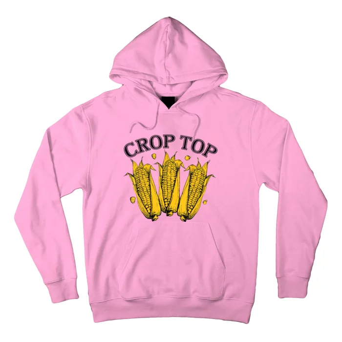 Corn Crop Top Funny Farmer Farming Corn Lover Summer Hoodie