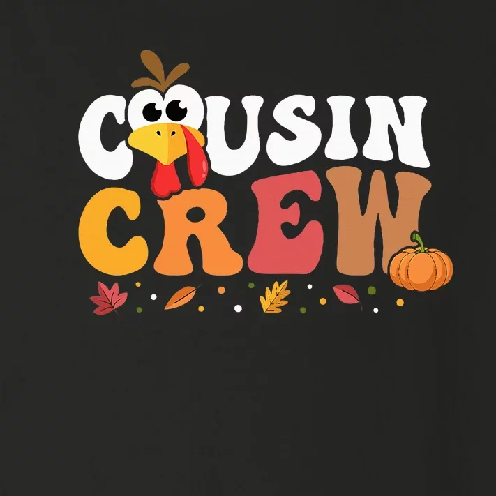 Cousin Crew Thanksgiving Family Matching Turkey Day Fall Toddler Long Sleeve Shirt