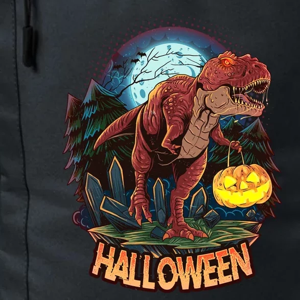 Cool Creepy Trex Dinosaur Halloween Daily Commute Backpack