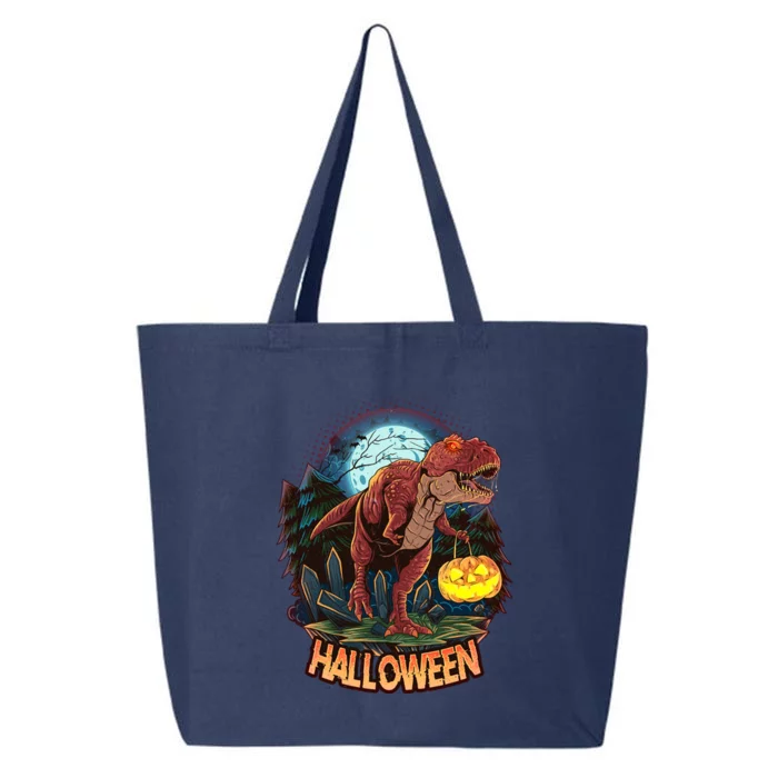 Cool Creepy Trex Dinosaur Halloween 25L Jumbo Tote