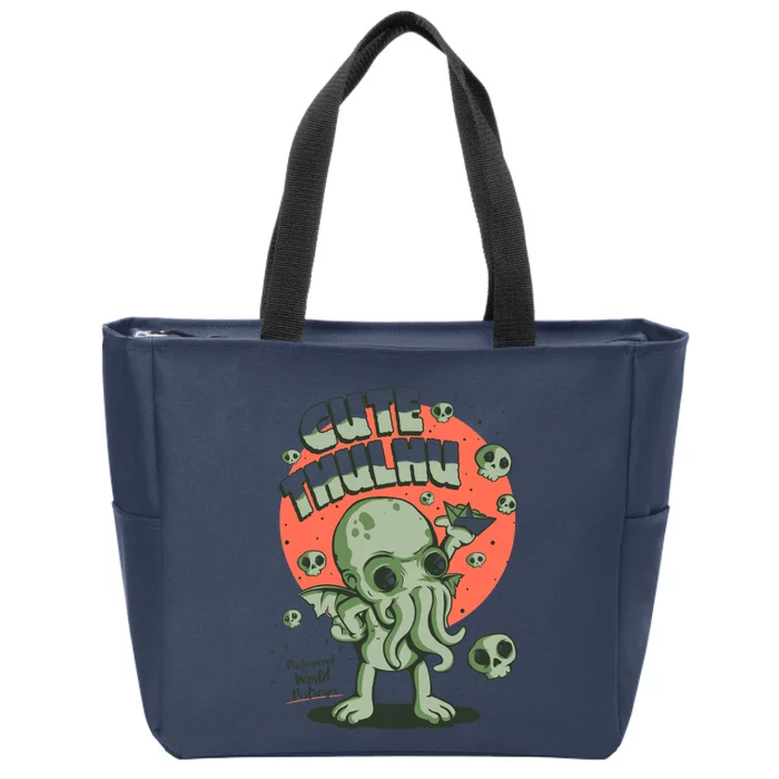 Cutethulhu! Zip Tote Bag