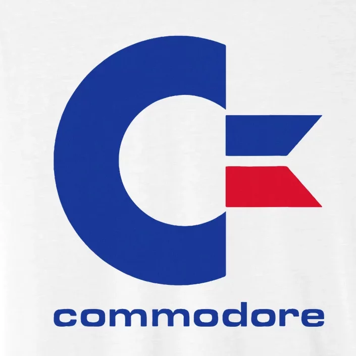 Commodore C64 Uppercase Letter Blue Red & Commodore ChromaSoft Performance T-Shirt