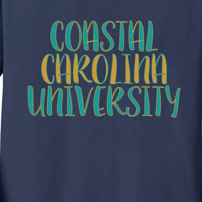 Coastal Carolina University Kids Long Sleeve Shirt