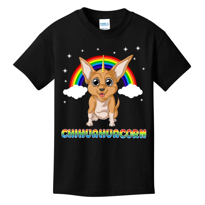 Chihuahuacorn Chihuahua Unicorn Kids T-Shirt