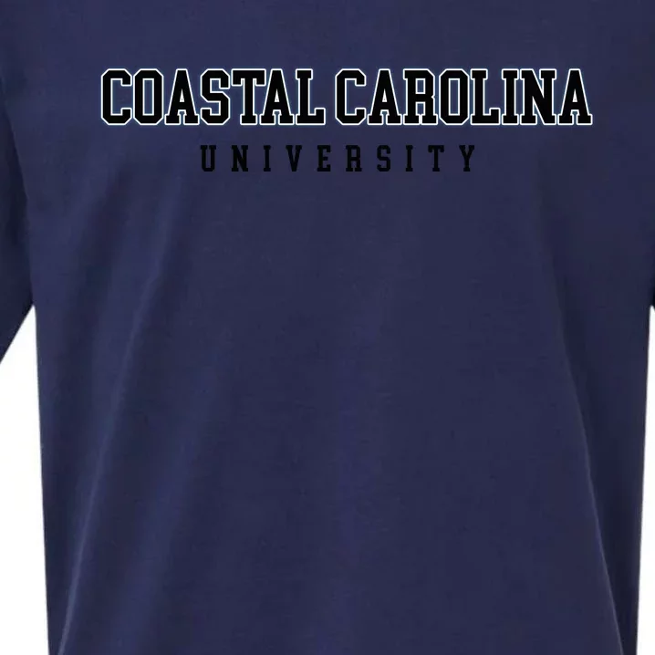 Coastal Carolina University Sueded Cloud Jersey T-Shirt