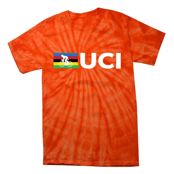 Cycling Color Uci Tie-Dye T-Shirt