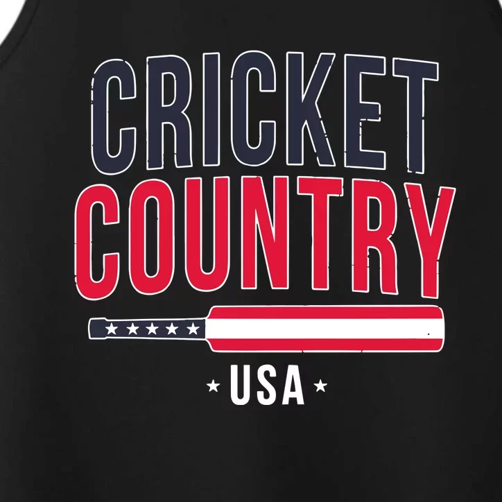 Cricket Country Usa Performance Tank