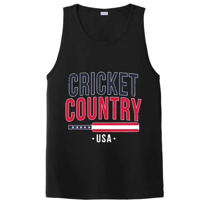 Cricket Country Usa Performance Tank