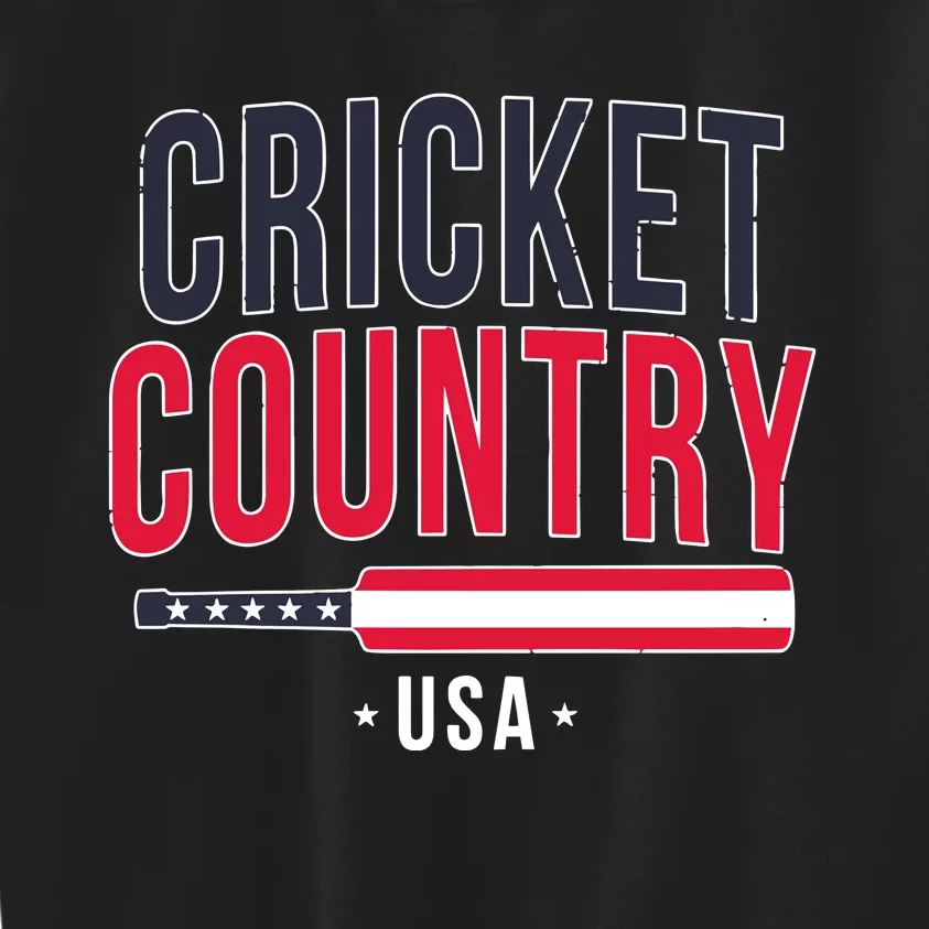 Cricket Country Usa Kids Sweatshirt