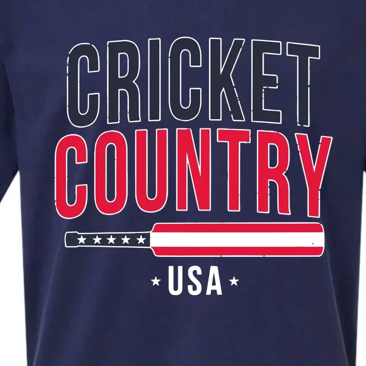 Cricket Country Usa Sueded Cloud Jersey T-Shirt