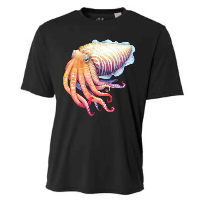 Cuttlefish Cooling Performance Crew T-Shirt