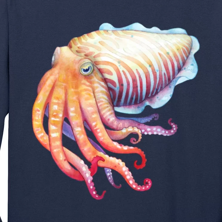 Cuttlefish Tall Long Sleeve T-Shirt