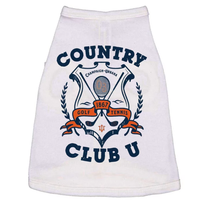 Country Club U Champaign Urbana Golf 1867 Tennis Doggie Tank