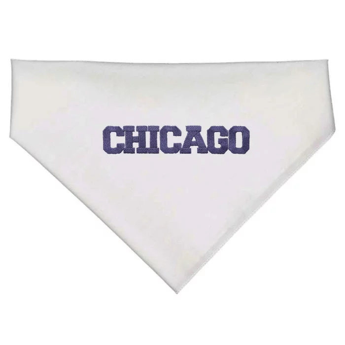 Chicago City Varsity USA-Made Doggie Bandana