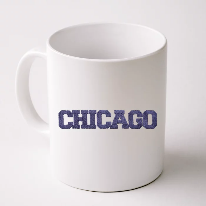 Chicago City Varsity Front & Back Coffee Mug