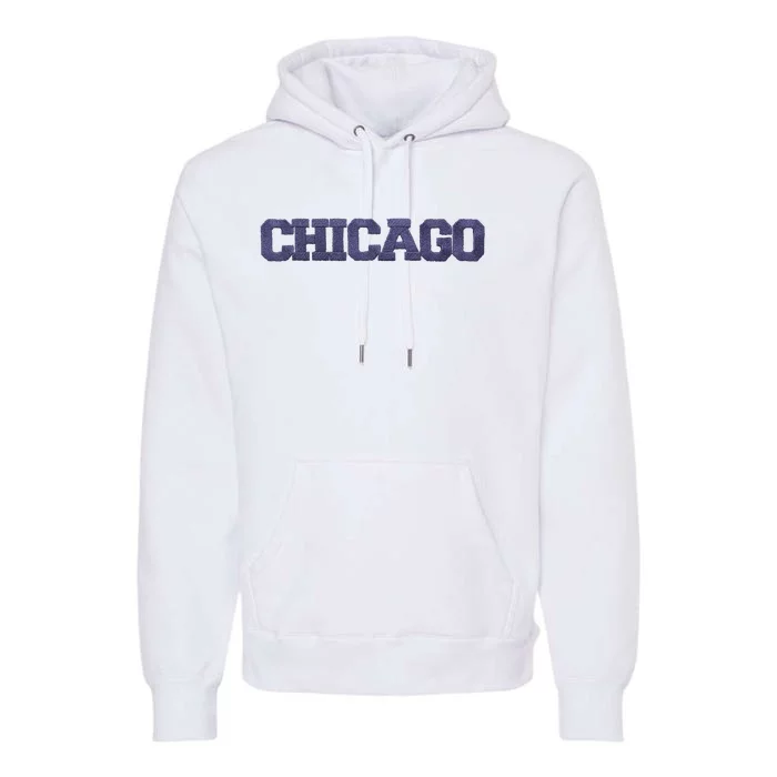 Chicago City Varsity Premium Hoodie