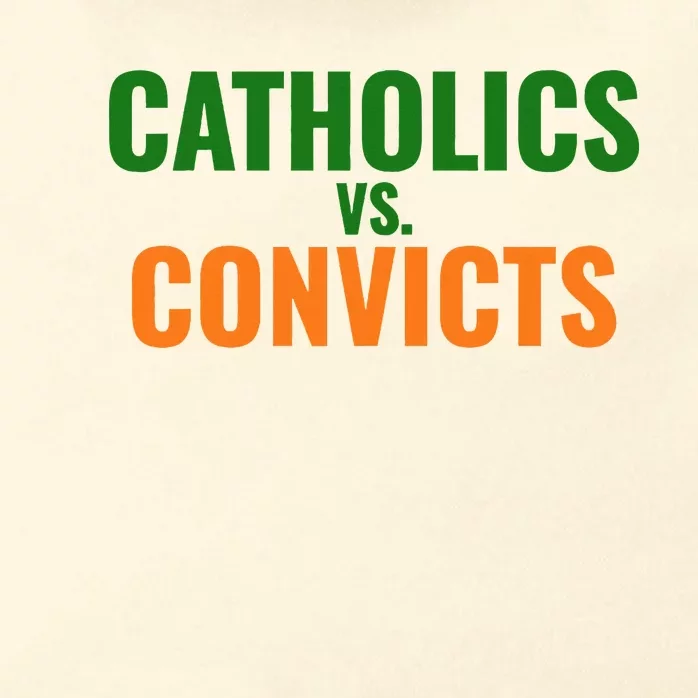 Classic Catholics Vs Convicts 1988 Zip Tote Bag