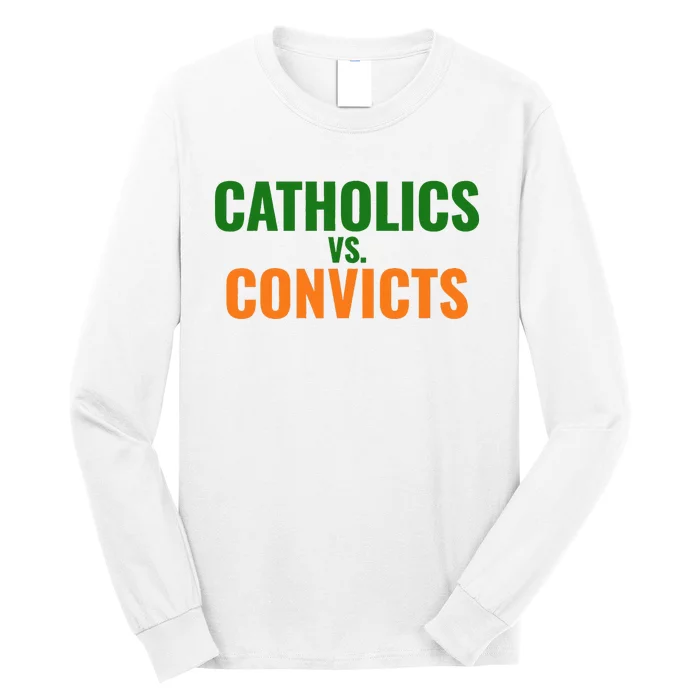 Classic Catholics Vs Convicts 1988 Long Sleeve Shirt