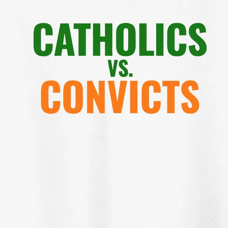 Classic Catholics Vs Convicts 1988 Toddler T-Shirt