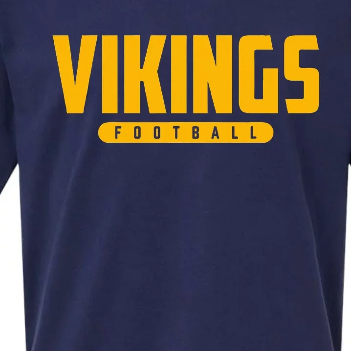 Central Catholic Vikings Football Sueded Cloud Jersey T-Shirt