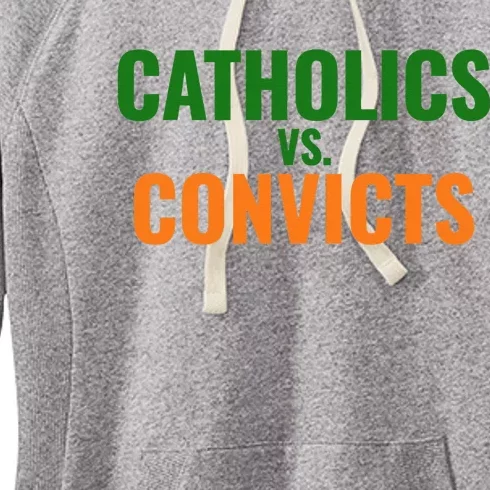 Classic Catholics Vs Convicts 1988 Women's Fleece Hoodie