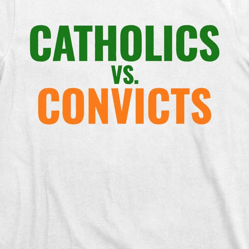 Classic Catholics Vs Convicts 1988 T-Shirt