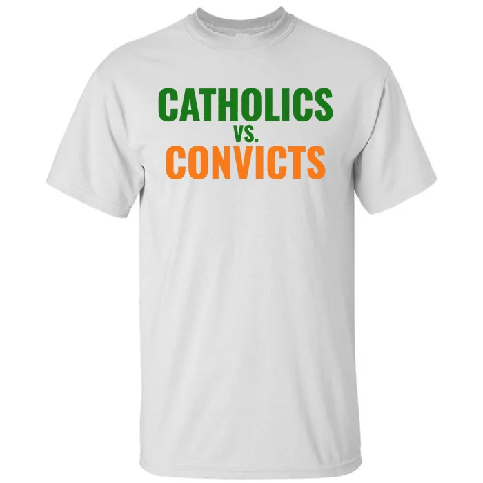 Classic Catholics Vs Convicts 1988 Tall T-Shirt