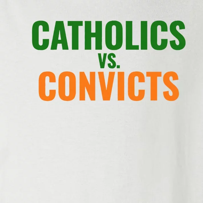 Classic Catholics Vs Convicts 1988 Toddler Long Sleeve Shirt