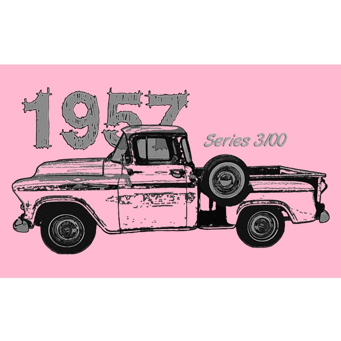 Classic Car Vintage Trucks 1957 Pick Up Truck Series 3100 Bumper Sticker