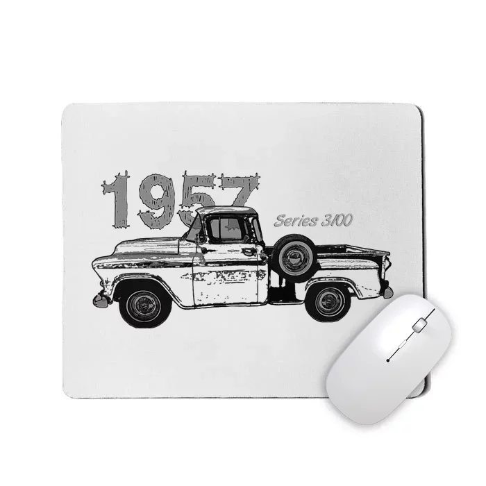 Classic Car Vintage Trucks 1957 Pick Up Truck Series 3100 Mousepad