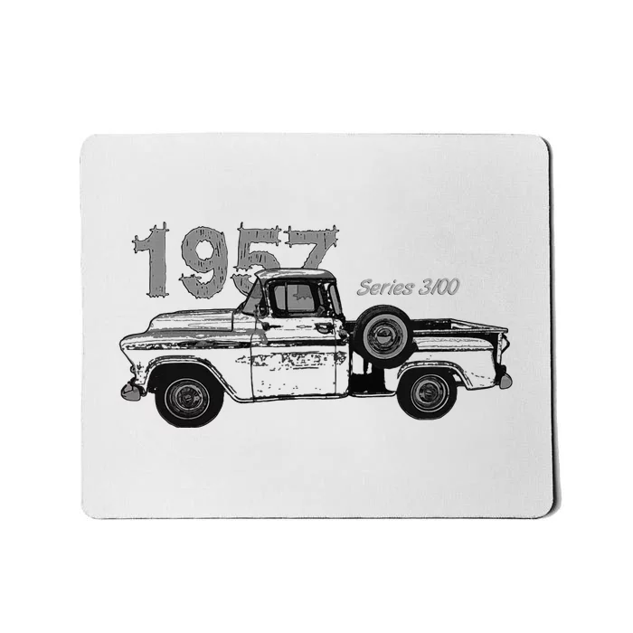 Classic Car Vintage Trucks 1957 Pick Up Truck Series 3100 Mousepad