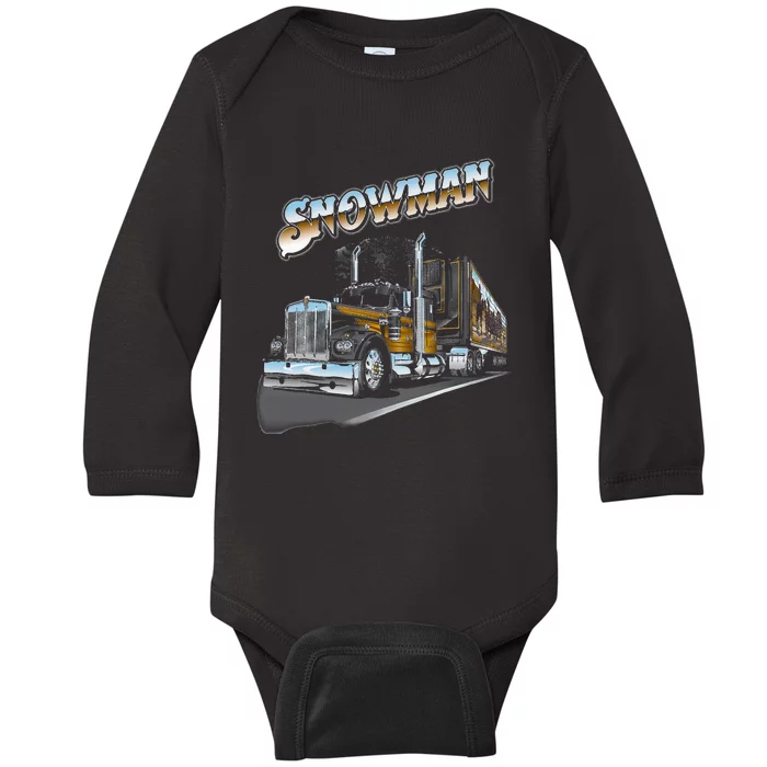 Classic Cars Vintage Trucking Bandit 1977s Outfits American Baby Long Sleeve Bodysuit