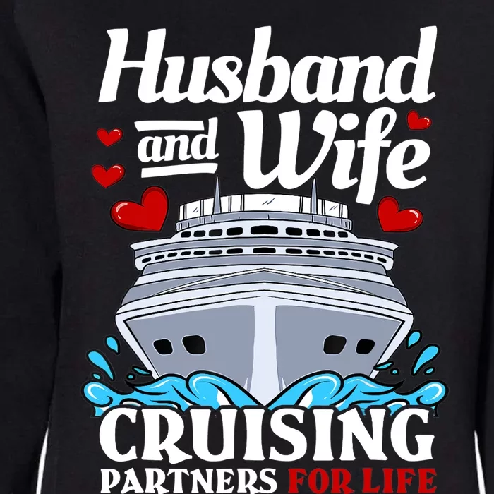 Cruising Cruise Vacation Husband Wife Couple Womens California Wash Sweatshirt