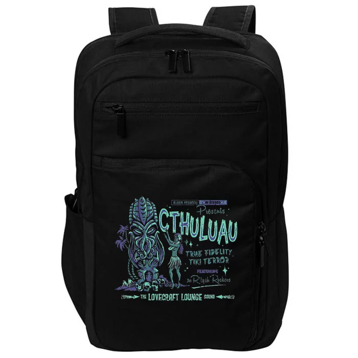 Cthuluau Color Variation Kthulhu Retro Tiki Bar Hawaiian Impact Tech Backpack