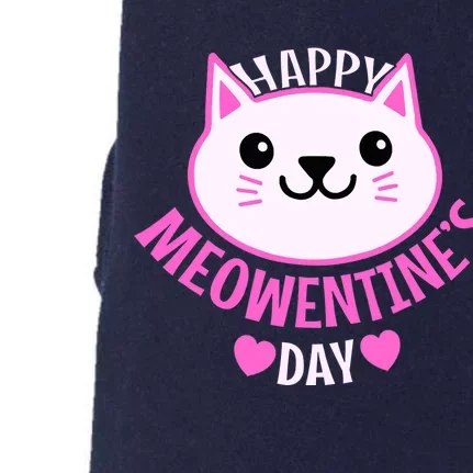 Cute Cat Valentines Day For Girl Kitty Quote Doggie 3-End Fleece Hoodie