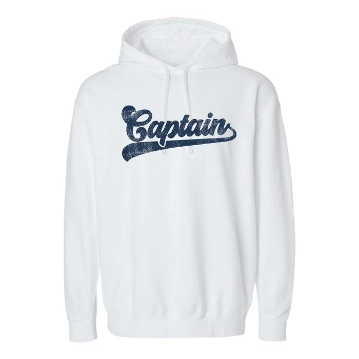 Captain Cute Vintage Graphic Garment-Dyed Fleece Hoodie