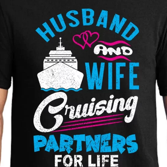 Cruising Cruise Vacation Husband Wife Couple Gift Pajama Set