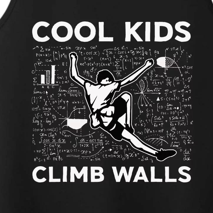 Cool Climb Walls Funny Rock Climbing Bouldering Performance Tank