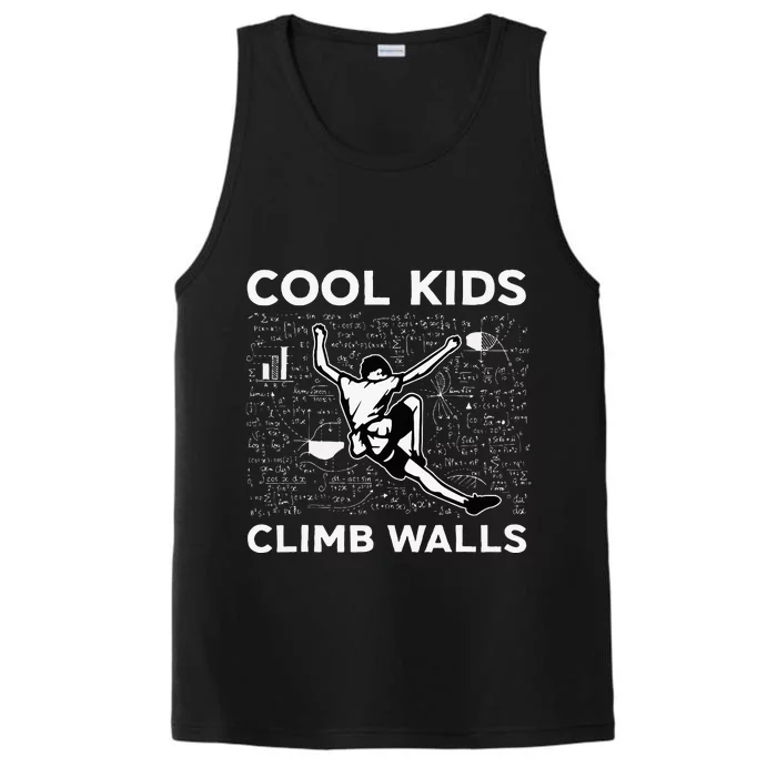 Cool Climb Walls Funny Rock Climbing Bouldering Performance Tank