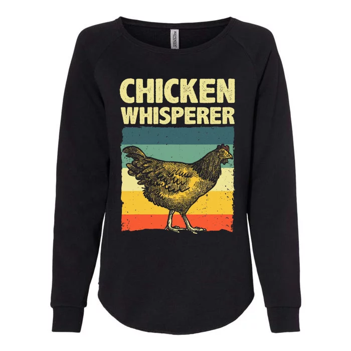 Cute Chicken Whisperer For Women Chicken Farmer Lover Womens California Wash Sweatshirt