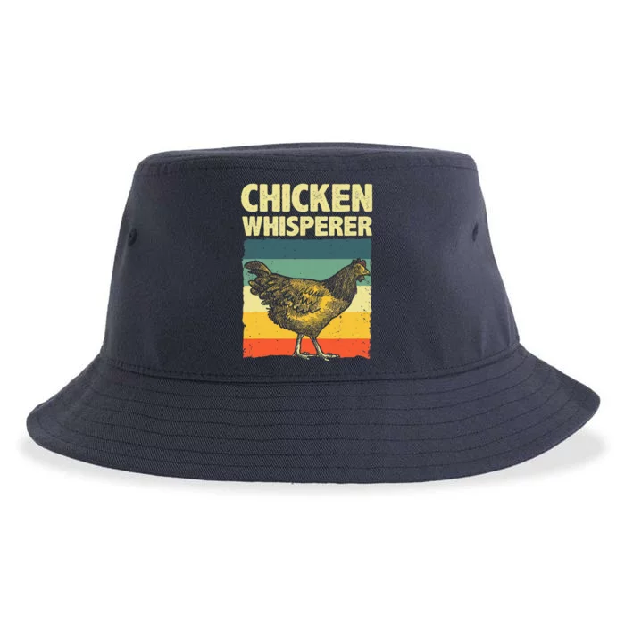 Cute Chicken Whisperer For Women Chicken Farmer Lover Sustainable Bucket Hat