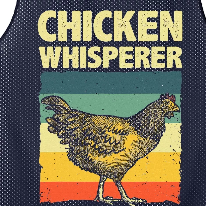 Cute Chicken Whisperer For Women Chicken Farmer Lover Mesh Reversible Basketball Jersey Tank